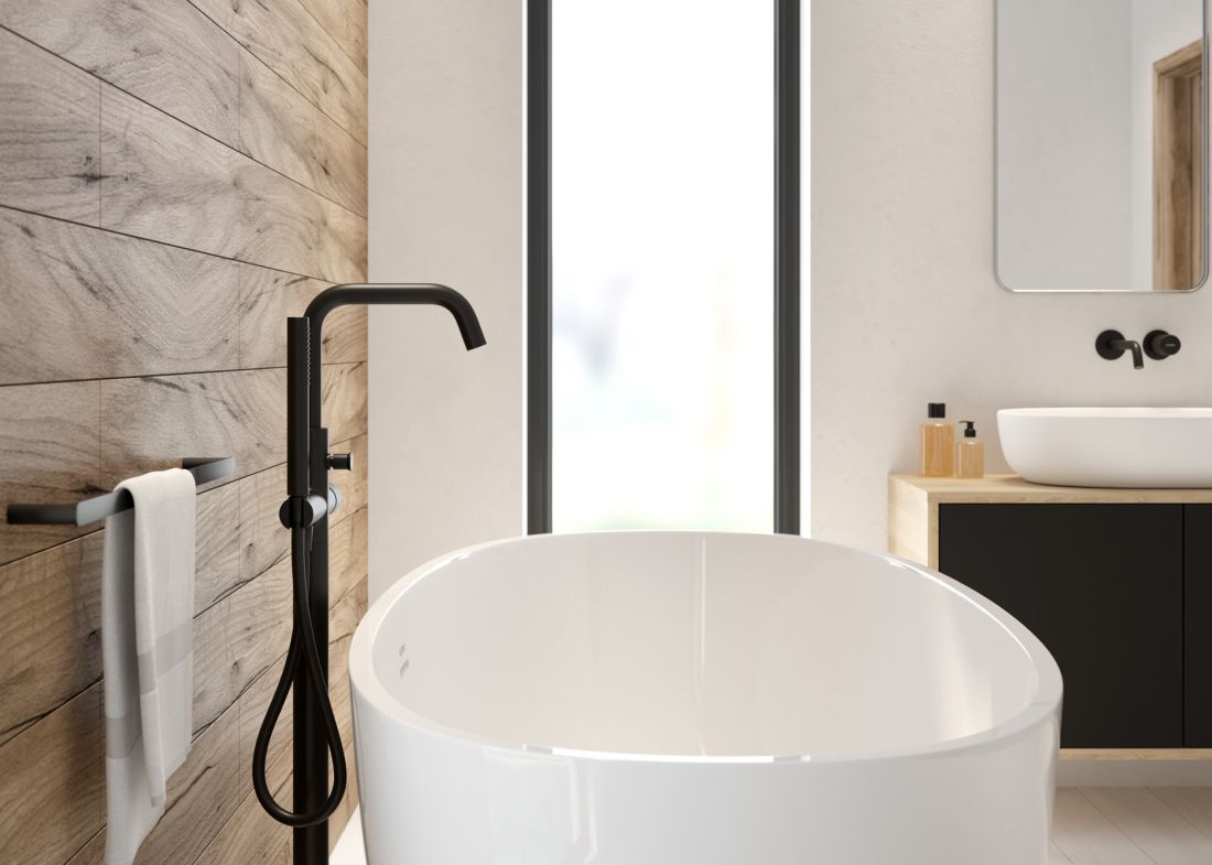 bateria wannowa black Hamnes