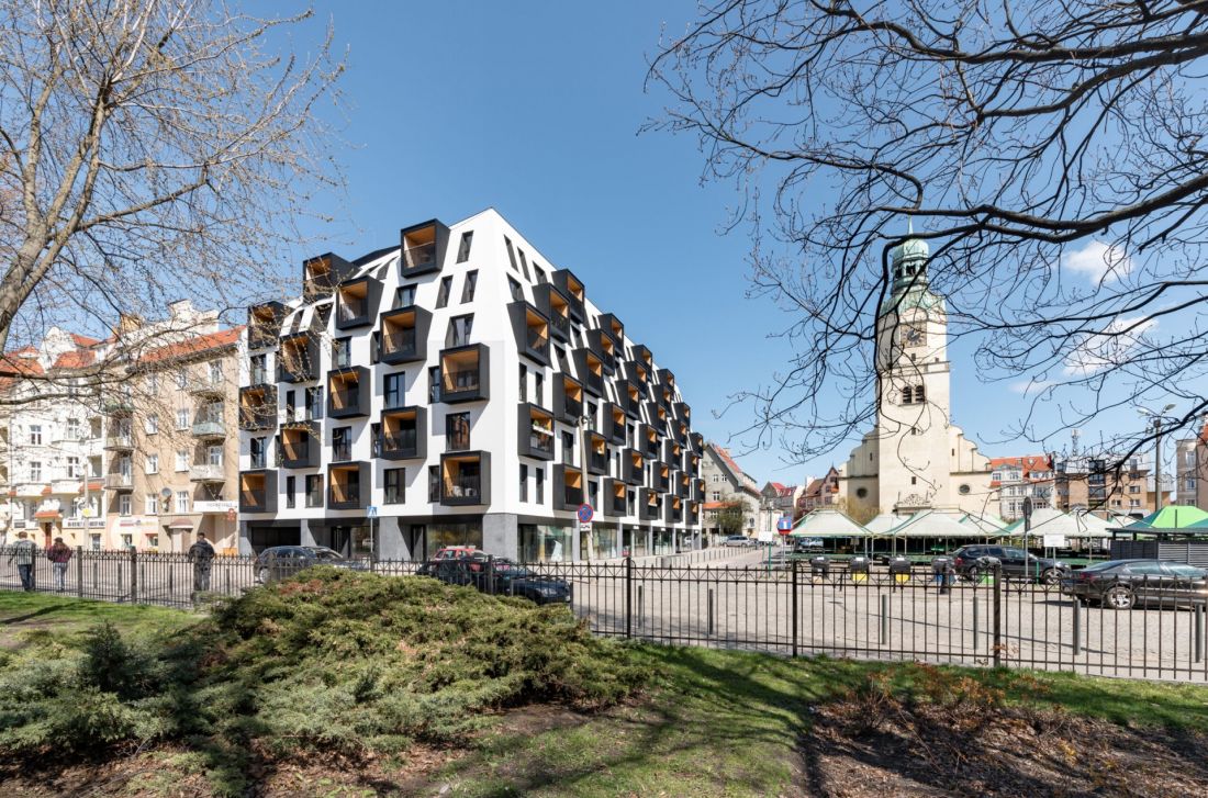 Kamienica przy Rynku Wildeckim, Poznań, proj.: Ultra Architects