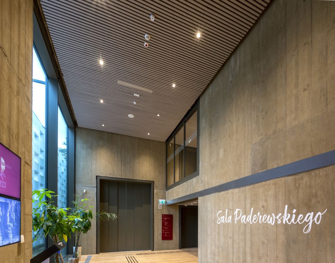 Muzeum Piłsudskiego w Sulejówku, sufit HeartFelt Linear