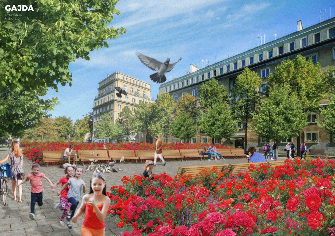 aleja Róż przechodzi właśnie metamorfozę, o której rozmawialiśmy z projektantami