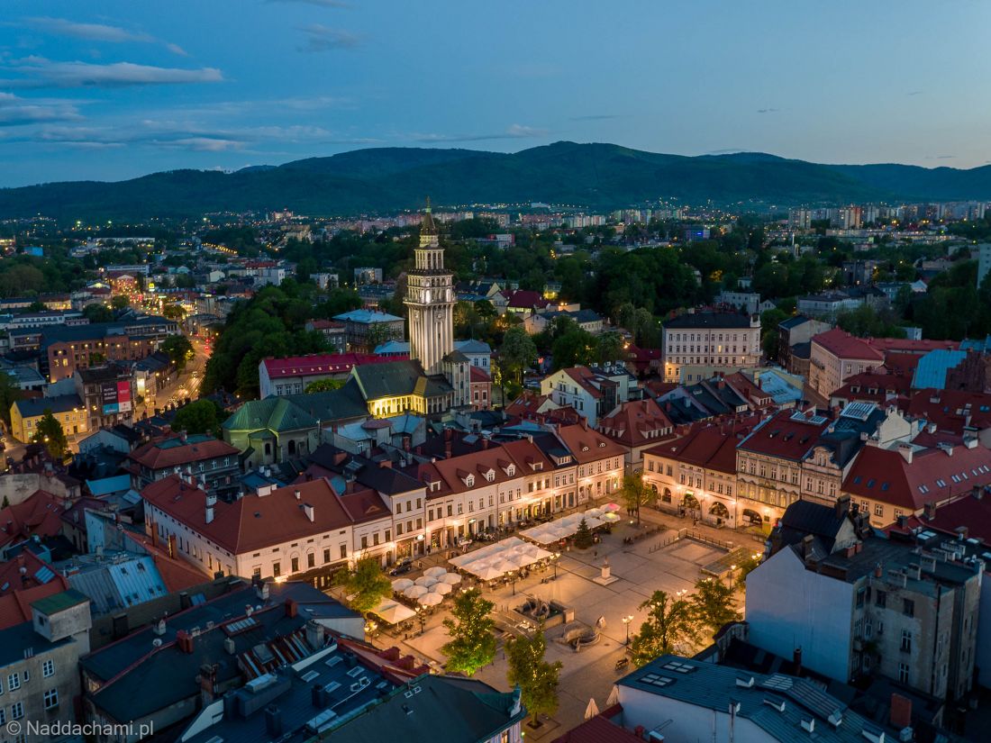 Bielsko-Biała — miasto w górach