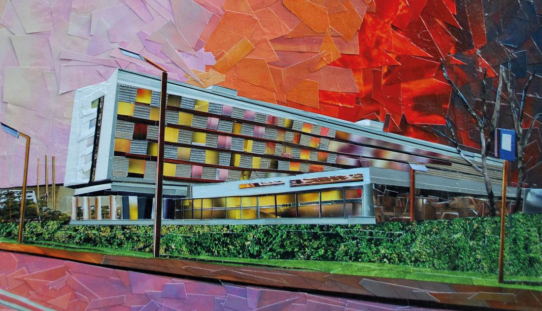 Hotel Cracovia z 1965 roku, razem z kinem Kijów jeden z najmłodszych zabytków Krakowa, proj.: Witold Cęckiewicz