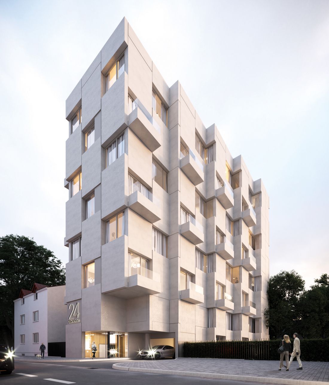 Budynek wielorodzinny Słowiańska 23, Warszawa
