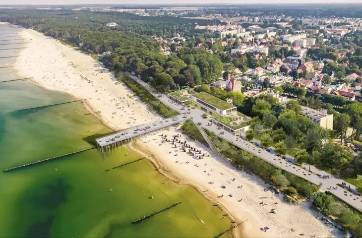 Wyniki konkursu na opracowanie projektu koncepcyjnego „Promenady Nadmorskiej” w Ustce
