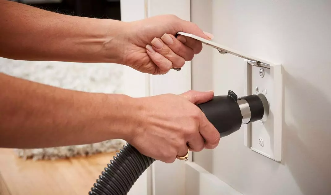 Central vacuum cleaning systems