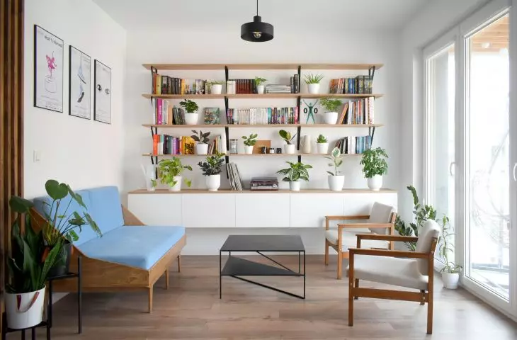 The apartment of fans of musicals and pop culture in Poznań's Grunwald district