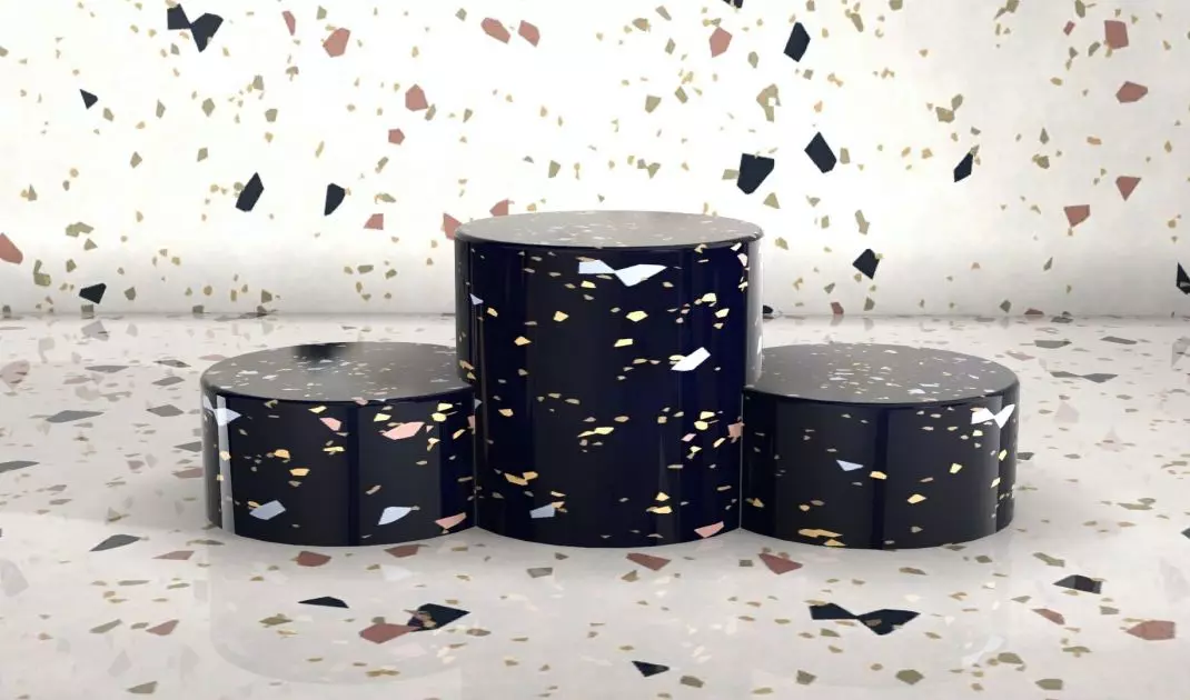 Terrazzo material