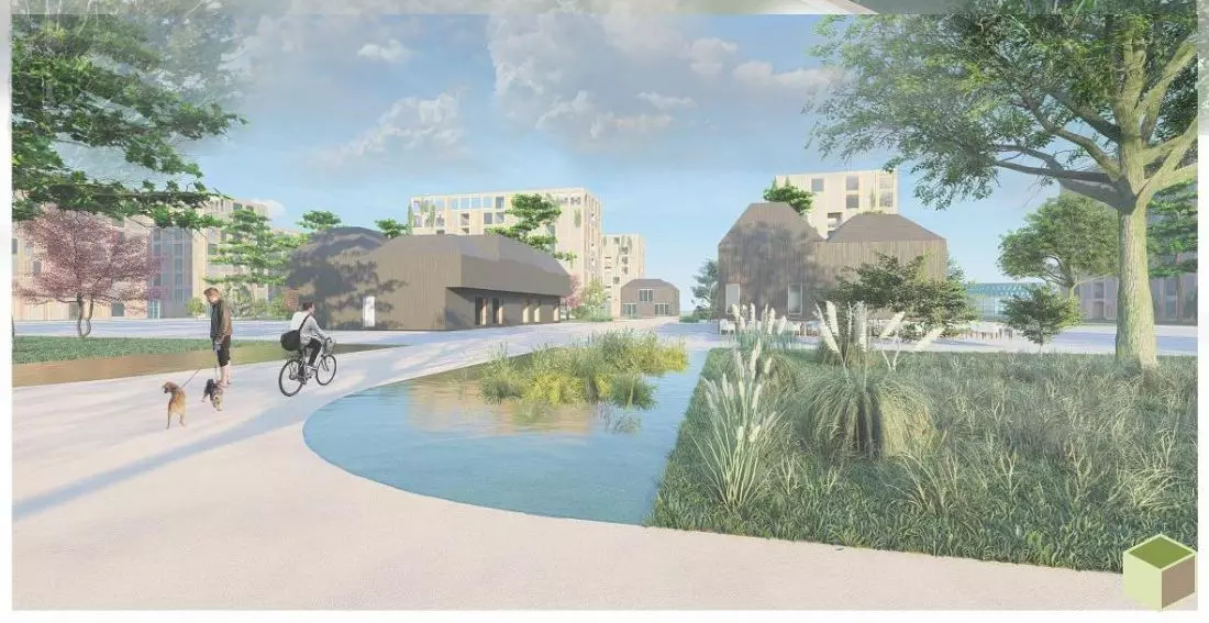 EKO SZCZEPIN.
Projekt ekologicznego osiedla wielorodzinnego