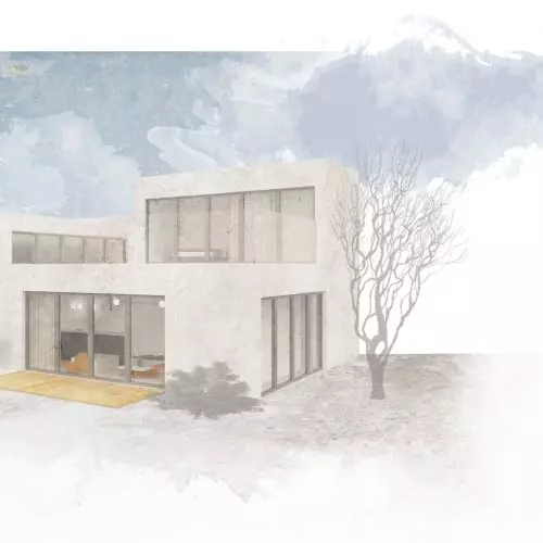 Prefabricated Space. Modular house design