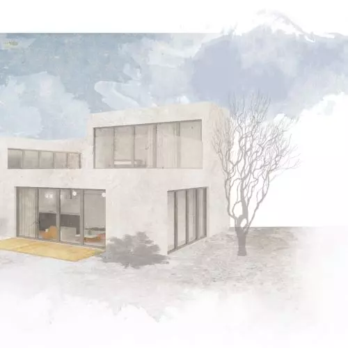 Przestrzeń Prefabrykowana. Projekt domu modularnego