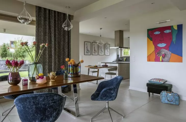 Eclectic interior with a hint of BOHO