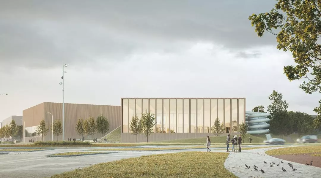 II Nagroda w konkursie na projekt kompleksu sportowego w Piekarach Śląskich