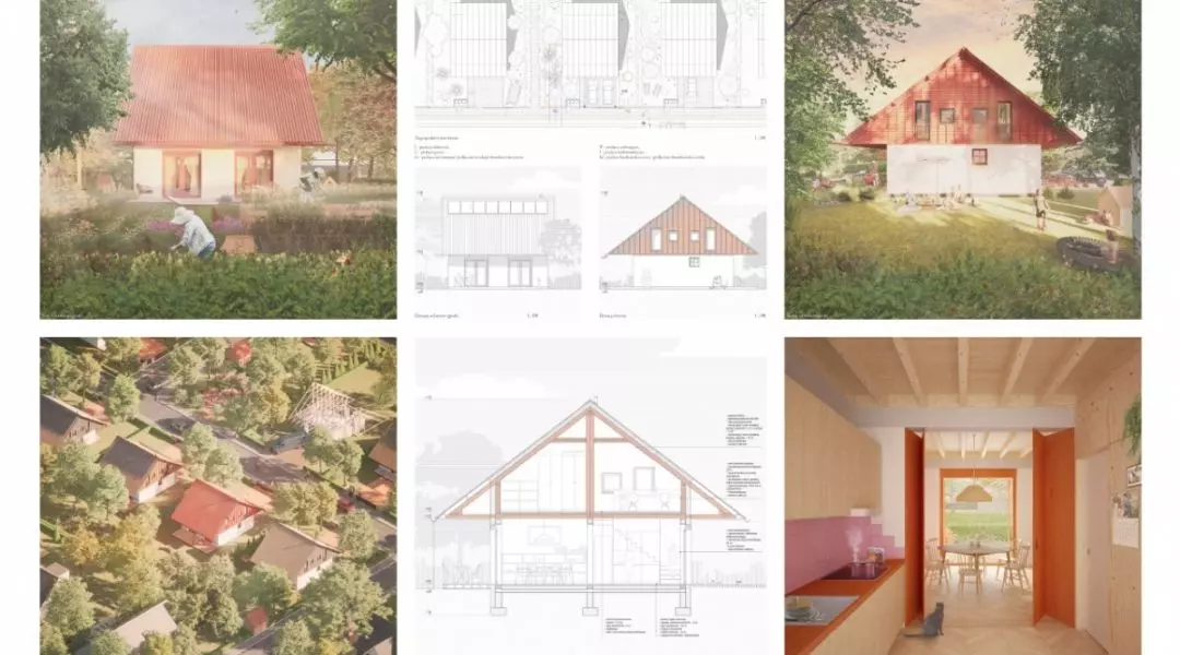 Projekt domu do 70 mkw, proj.: PROLOG