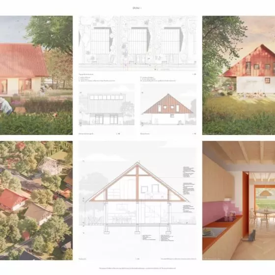 Projekt domu do 70 mkw, proj.: PROLOG