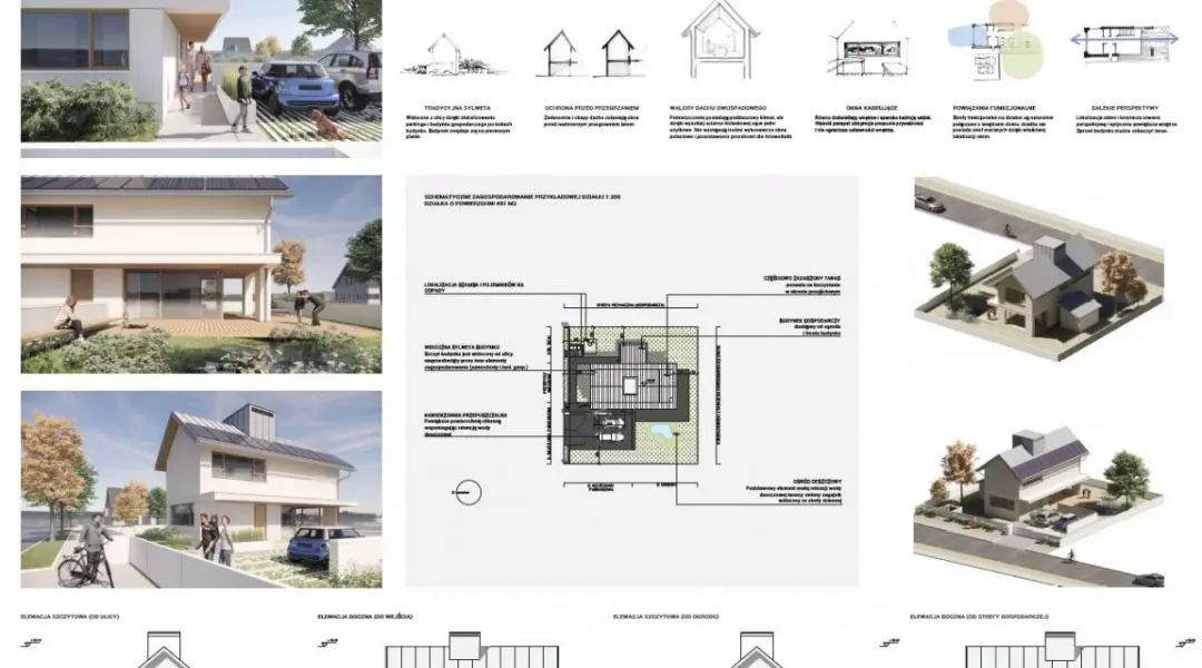 Projekt domu do 70 mkw, proj.: KGA Konrad Garbowski