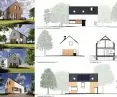 Projekt domu do 70 mkw, proj.: Bartosz Hodurek BH Studio