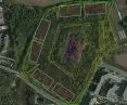 Fort VIIa w Poznaniu - schemat planowanej zabudowy