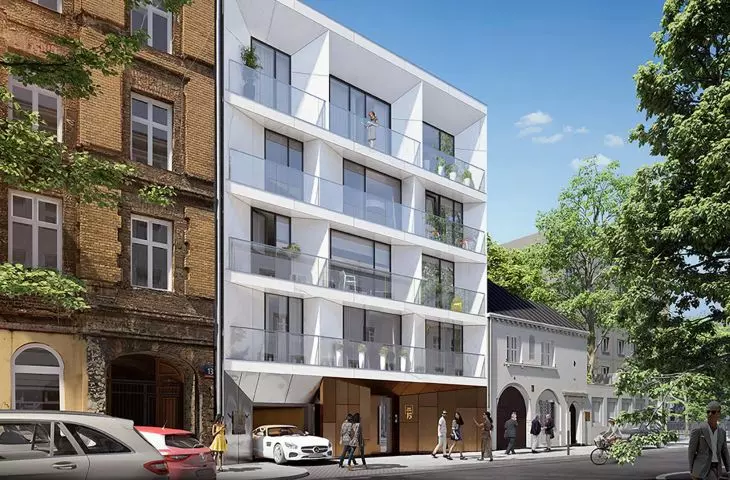 Schöck Isokorb® - Emilia Plater 15 investment in Warsaw.