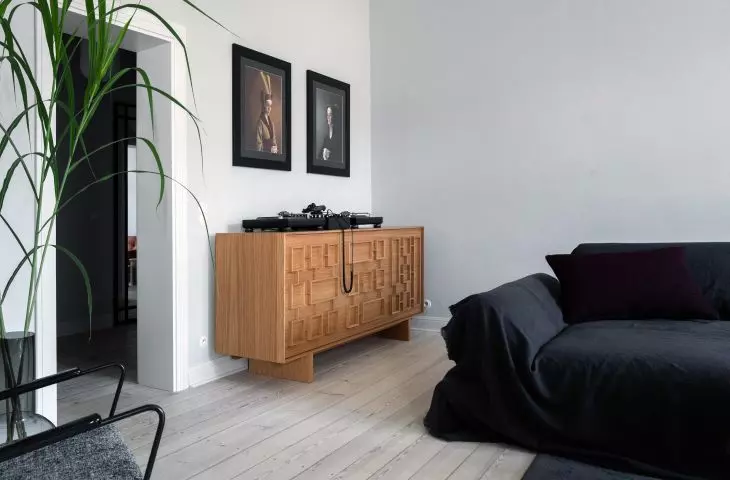 Interior adaptation in a historic tenement house in Szczecin