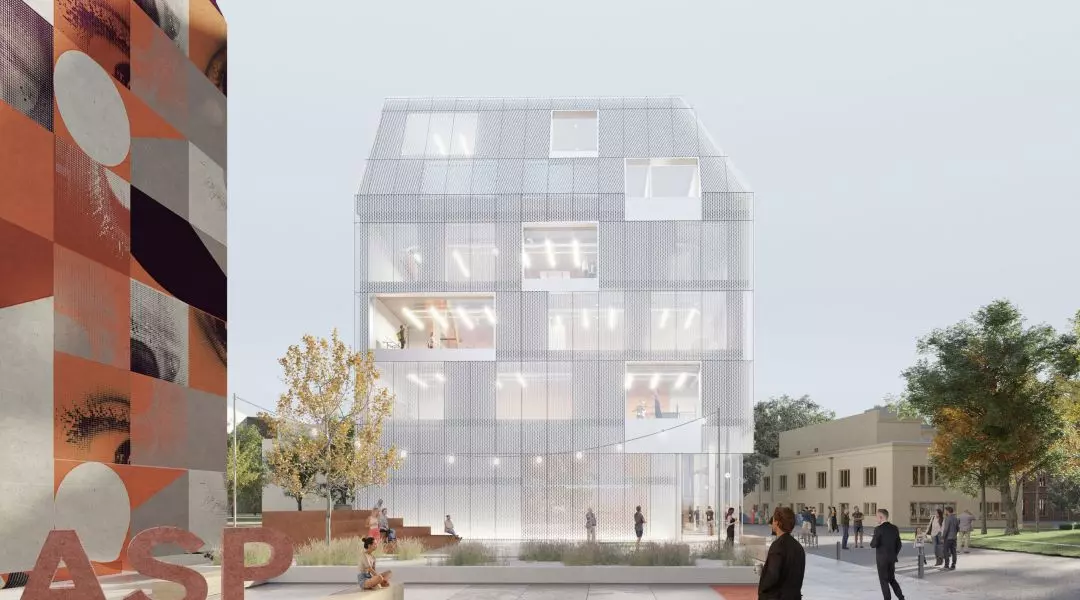 II Nagroda w konkursie na projekt nowego budynku ASP we Wrocławiu