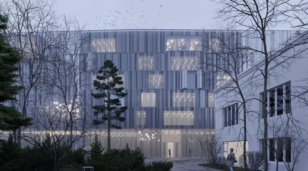 Wyróżnienie (ex aequo) w konkursie na projekt nowego budynku ASP we Wrocławiu
