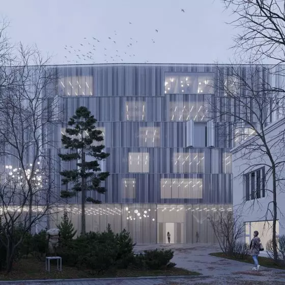 Wyróżnienie (ex aequo) w konkursie na projekt nowego budynku ASP we Wrocławiu