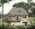 Projekt domu letniskowego w Gorcach