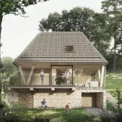 Projekt domu letniskowego w Gorcach
