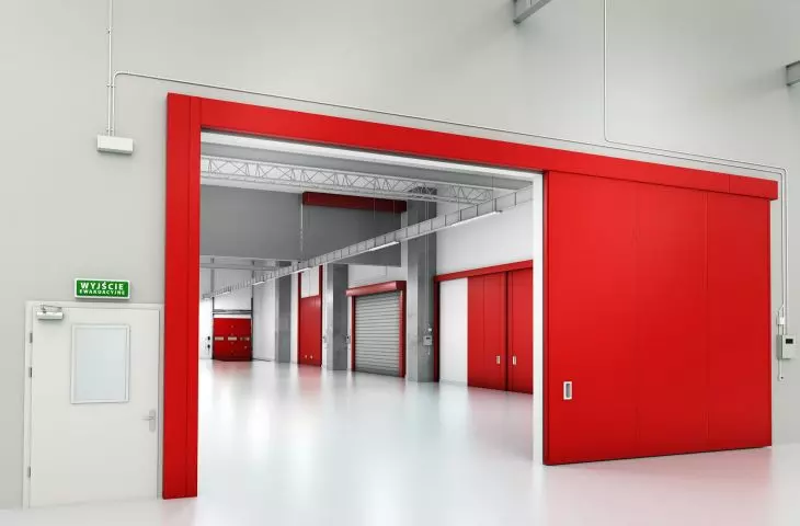 GSF BP EI30, EI60 sliding fire doors