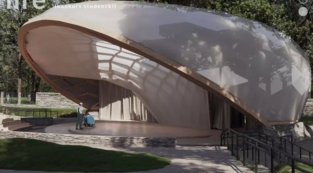 Projekt Folk Dome otrzymał II Nagrodę