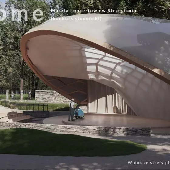 Projekt Folk Dome otrzymał II Nagrodę