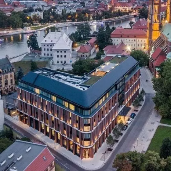 Hotel The Bridge Wrocław, proj.: FORUM architekci