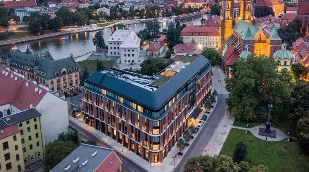 Hotel The Bridge Wrocław, proj.: FORUM architekci