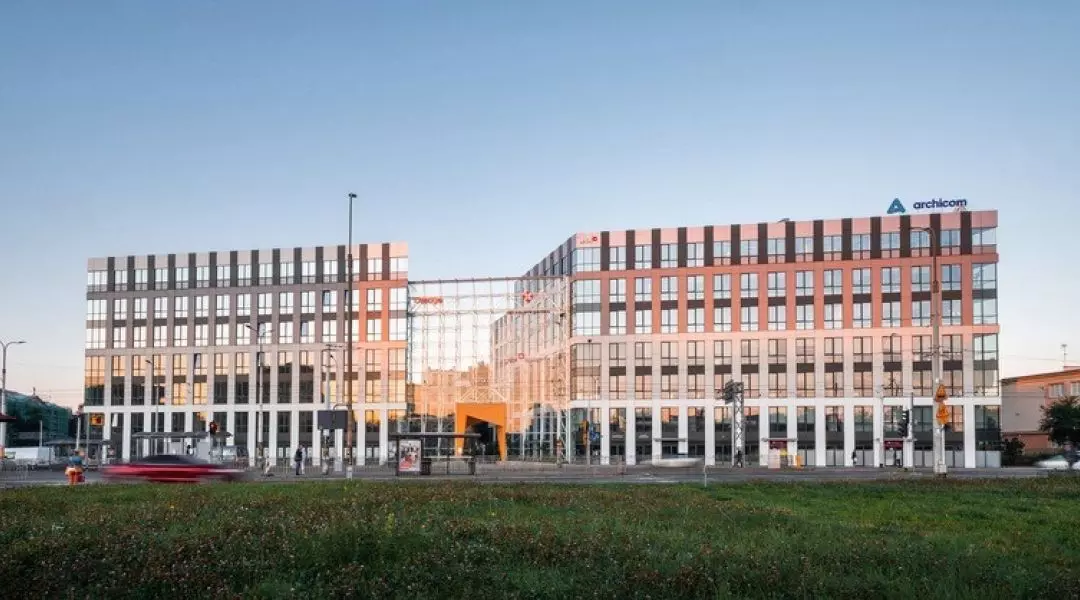 Budynek biurowo-usługowy City One, proj.: Archicom Studio Projekt