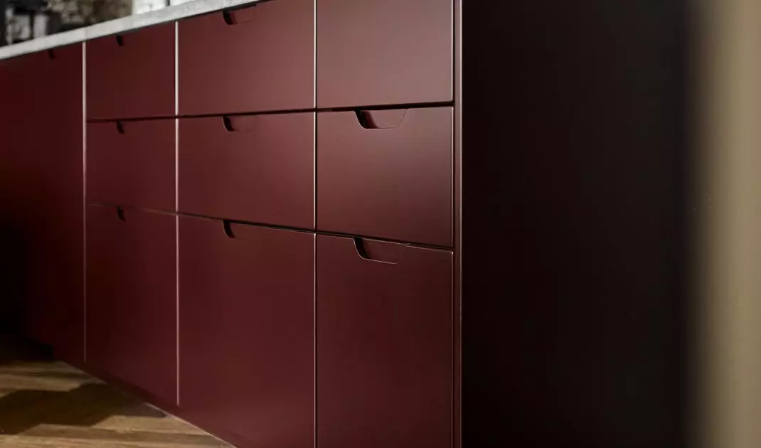 Classic, but bold colors of fronts will hit every taste