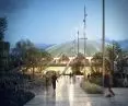Hala widowiskowo-sportowa Arena w Poznaniu - wizualizacja stanu po modernizacji, proj. CDF Architekci