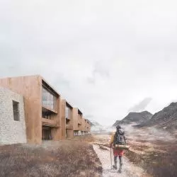 Projekt motelu w Szkocji