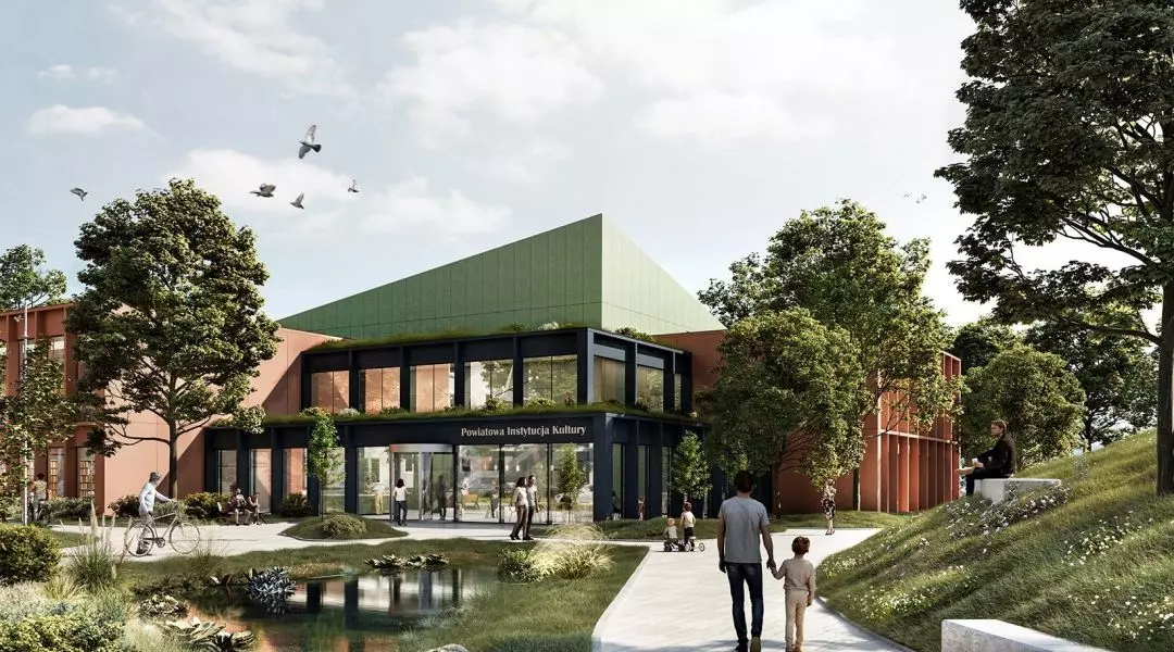 III Nagroda w konkursie na projekt siedziby Powiatowej Instytucji Kultury w Legionowie