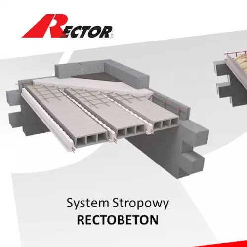 Rector – zastosowanie stropów gęstożebrowych sprężonych