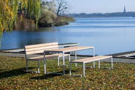 Meble miejskie Københagen Outstanding. Kolekcja Frederiksberg