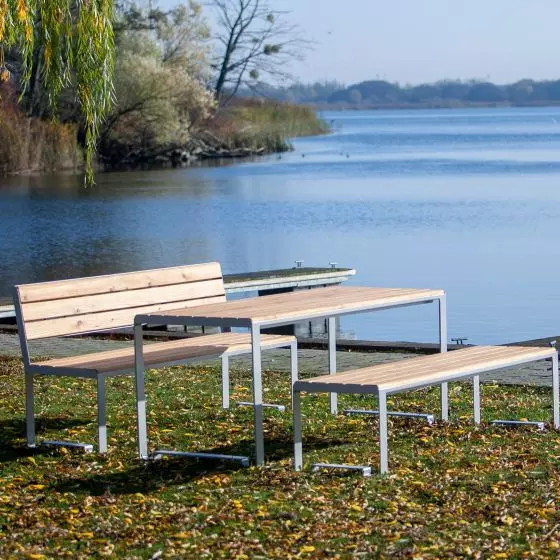 Meble miejskie Københagen Outstanding. Kolekcja Frederiksberg