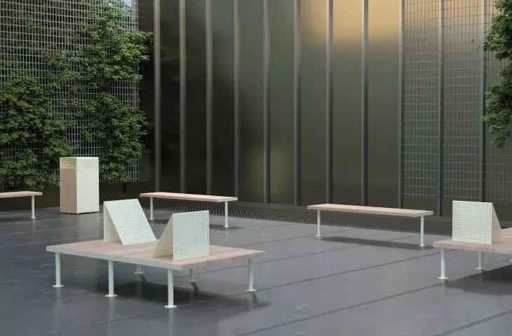 Minimalistyczna elegancja. Meble miejskie Københagen Outstanding. Kolekcja Holmen