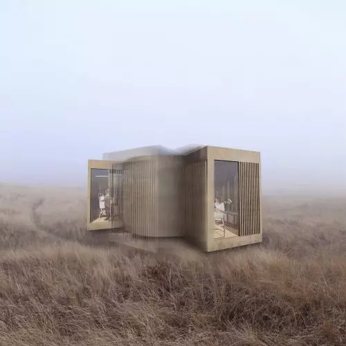Circadian Home. Projekt mikrodomu autorstwa polskich studentek podwójnie nagrodzony!