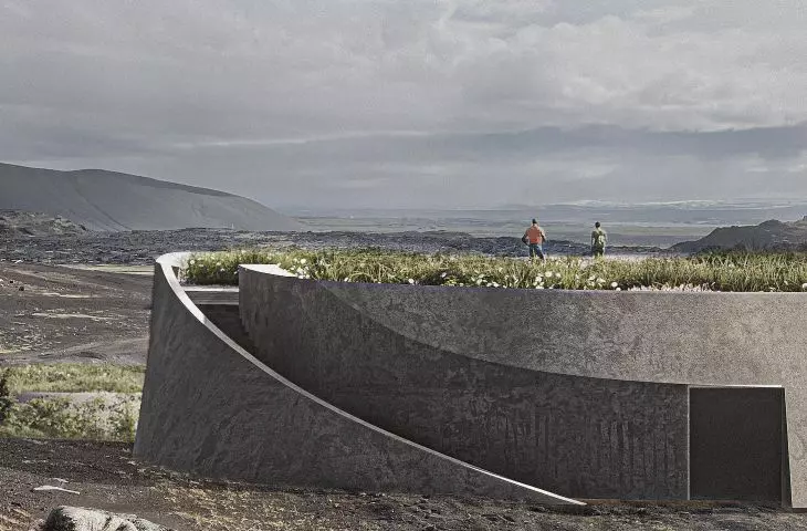 Samkomuhús, czyli dom spotkań. Projekt restauracji-szklarni i osady turustycznej na Islandii