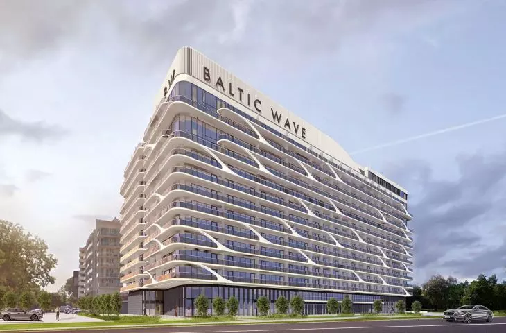 Baltic Wave - the tallest and most luxurious building in Kolobrzeg.