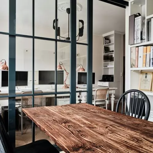 Eklektyczny loft na Mokotowie