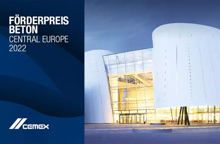 Förderpreis Concrete Award Central Europe: CEMEX announces the launch of the 20th edition of the prestigious competition