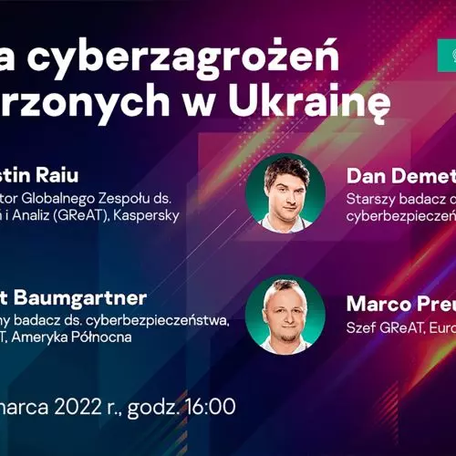 Webinar: cyber threats targeting Ukraine