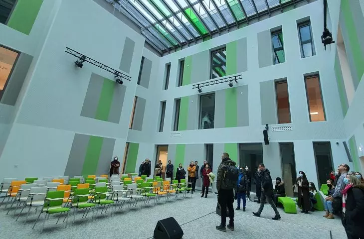 Architects and designers visited the Wielkopolska Children's Health Center in Poznań