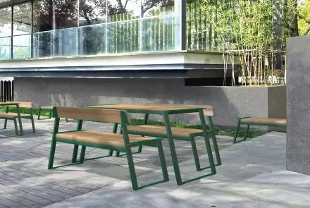 Meble miejskie Københagen Outstanding. Kolekcja Nørrebro